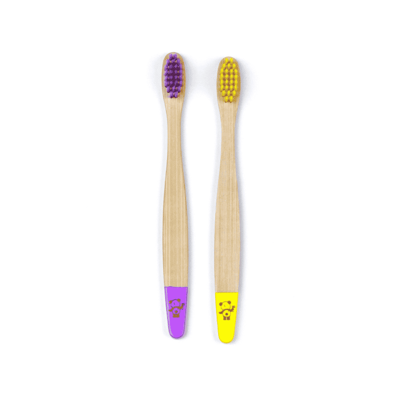 Brosse à dents pour enfant en bambou - Jolie Bibi & son Mini